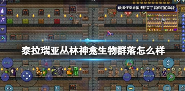 泰拉瑞亚丛林神龛生物群落怎么样？