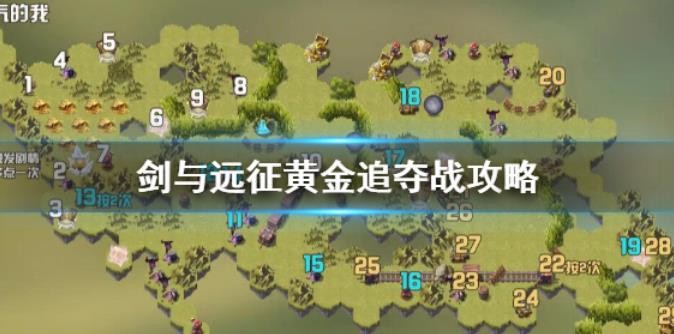 剑与远征黄金追夺战怎么玩？