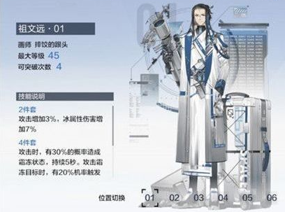 战双帕弥什祖文远套装有什么效果?祖文远效果解析