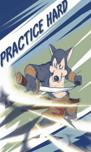熊猫打拳拳