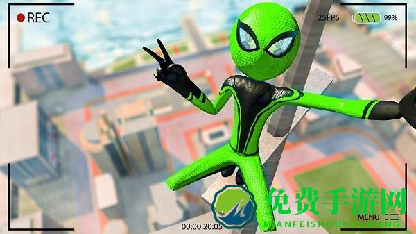 火柴蜘蛛绳索英雄3手游下载